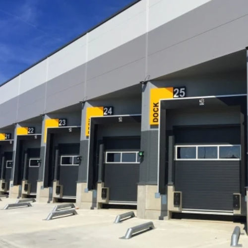 Porta sezionale - Loading Systems International - in PVC / industriale / per piattaforma di carico