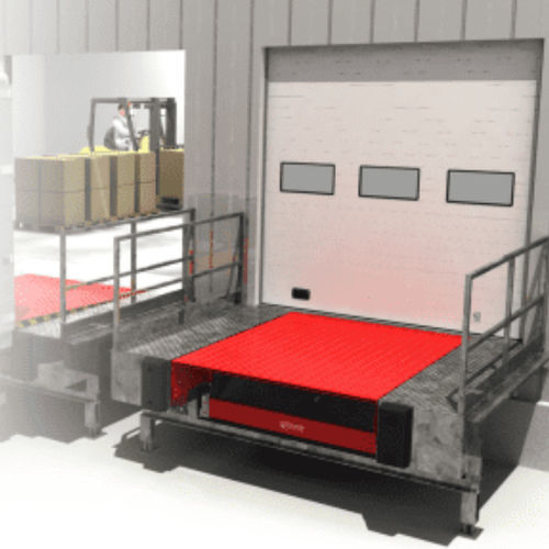 Banchina di carico ad incasso per magazzino frigorifero - Loading Systems International - modulare