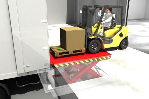 Tavola elevatrice a forbice - Loading Systems International - idraulica / stazionaria / per banchina di carico