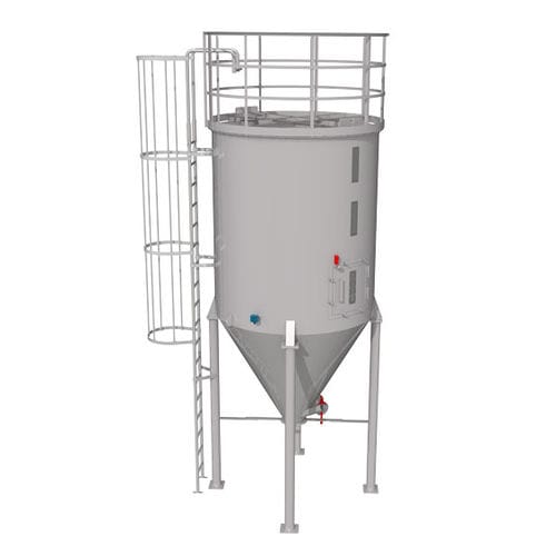 Silo a fondo conico - Stock Silo - KREYENBORG GmbH & Co. KG - per polveri / per prodotti sfusi / per granulati