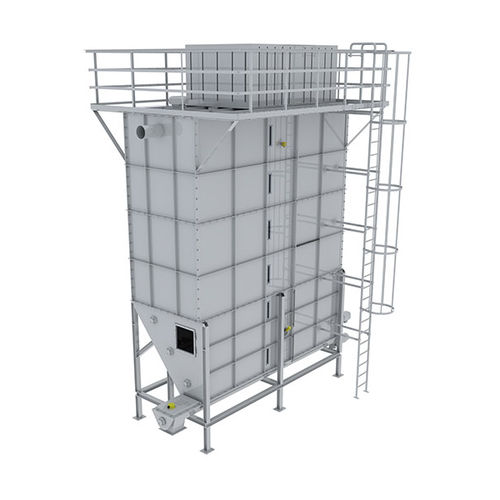 Silo con estrattore - Block-Type - KREYENBORG GmbH & Co. KG - con agitatore / per prodotti sfusi / in acciaio inossidabile