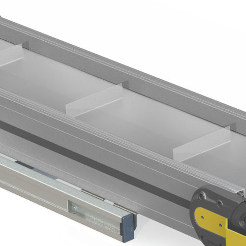 Nastro trasportatore in PVC - ROMA SRL - in PU / a tapparelle / per l'industria agroalimentare