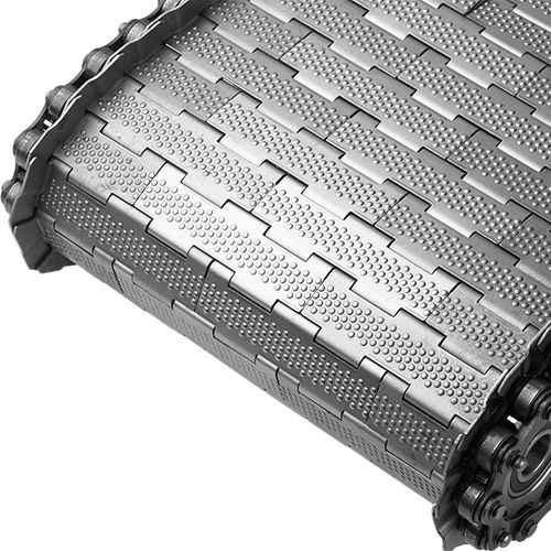 Nastro trasportatore modulare - ROMA SRL - in metallo / omogeneo / resistente alle alte temperature