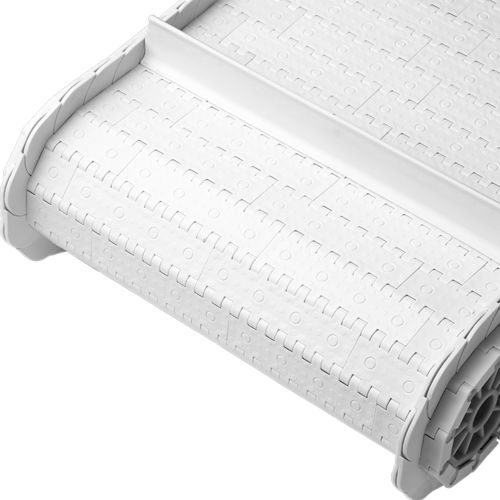 Nastro trasportatore modulare - ROMA SRL - in plastica / a tapparelle / rinforzato