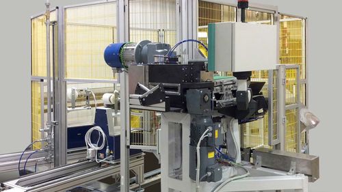 Linea di taglio a lama rotativa - CCM - S.I.M.A. s.r.l. - per materie plastiche / per imballaggi / automatica