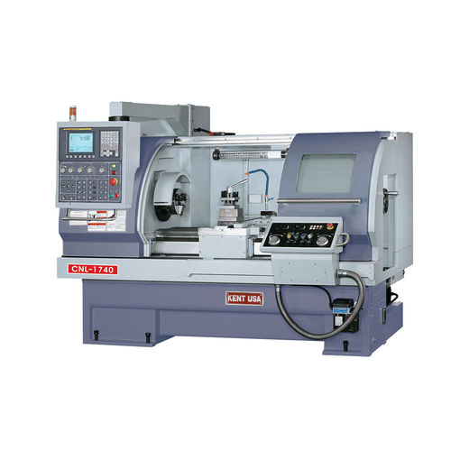 Tornio CNC - CNL-1740 - Kent Industrial - orizzontale / 2 assi / Camlock D1-6