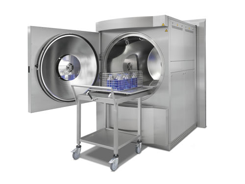 Autoclave da laboratorio - HX 2D Series - Systec GmbH & Co. KG - di processo / verticale / a carico frontale