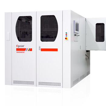 Macchina da stampa a getto di inchiostro UV - CPrint - TAPEMATIC S.p.A. - digitale / per materie plastiche / per metallo