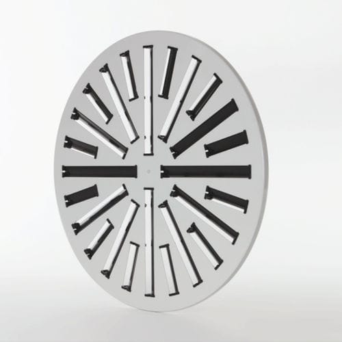 Diffusore d'aria circolare - DAM01C series - TECNICA - a soffitto / a muro / da incasso