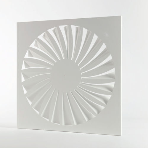 Diffusore d'aria quadrato - DGF series - TECNICA - da soffitto / da incasso / fisso