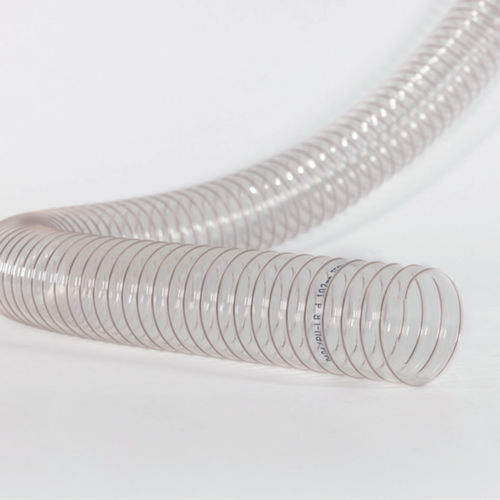Tubo flessibile per prodotto abrasivo - P404/PU-LR (ETHER BASE) - TECNICA - in acciaio / in poliuretano / in rame