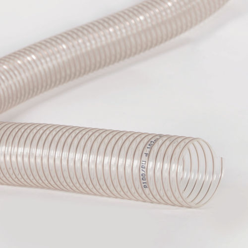 Tubo flessibile pneumatico - P100/PU (ETHER BASE) - TECNICA - in acciaio / in poliuretano / di aspirazione