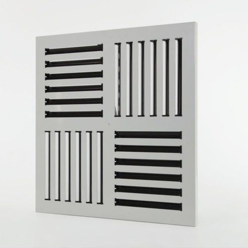 Diffusore d'aria quadrato - DAM51 series - TECNICA - da incasso / a induzione / in metallo