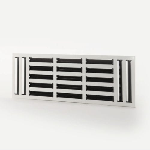 Diffusore d'aria a sezione rettangolare - DAM21R series - TECNICA - da incasso / a induzione / in plastica