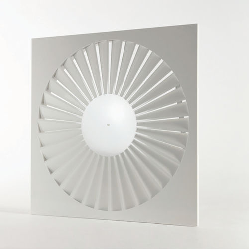 Diffusore d'aria quadrato - DWS - TECNICA - da soffitto / fisso / da incasso