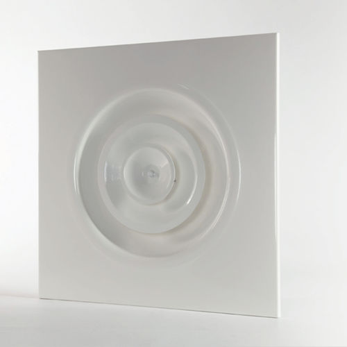 Diffusore d'aria circolare - DCMQ series - TECNICA - quadrato / da soffitto / orizzontale