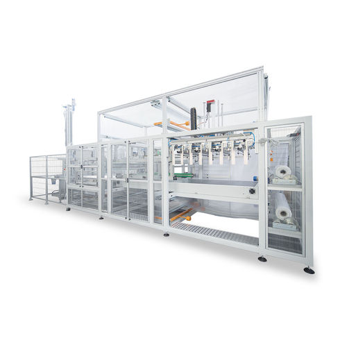 Confezionatrice orizzontale - Villani Giovanni srl - automatica / per bottiglie / ad alta velocità