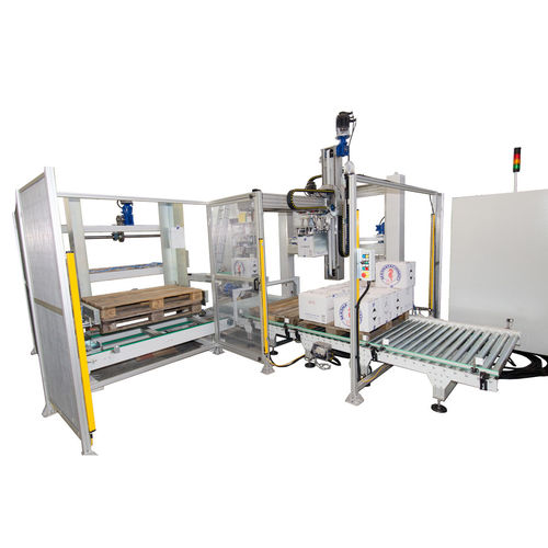 Pallettizzatore per casse - Villani Giovanni srl - per pacchetti / automatico / cartesiano