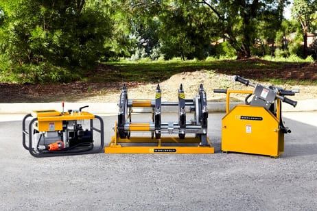 Macchina di saldatura orbitale di testa - Worldpoly 315 LF - Worldpoly Pty Ltd - manuale / idraulica