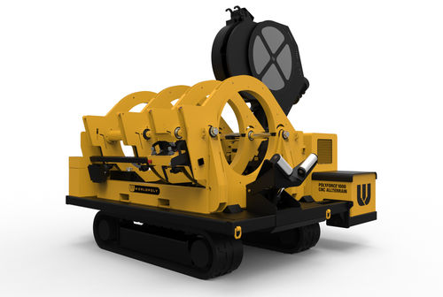 Macchina saldatrice di testa - POLYFORCE1000 TRACK - Worldpoly Pty Ltd - manuale / CNC / idraulica