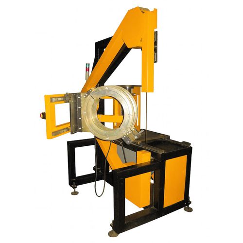 Macchina da taglio con ghigliottina - POLYSADDLESAW500 - Worldpoly Pty Ltd - per metallo / per lamiere / CNC