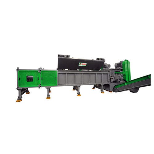 Trituratore monoalbero - DGR - DGM recycling system - carta / in plastica / per tubi