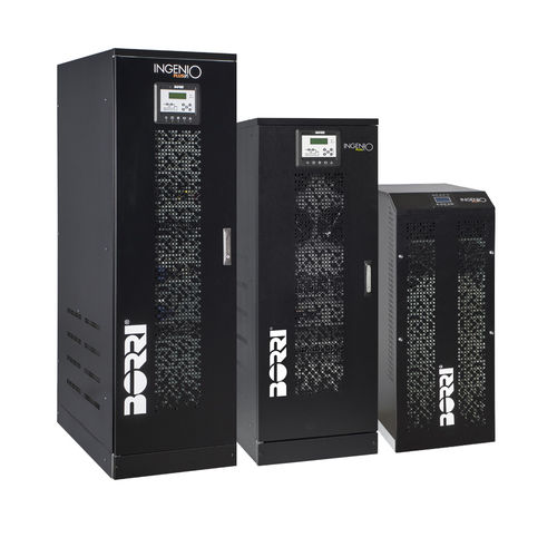 UPS trifase - INGENIO PLUS - Borri Spa - compatto / industriale / per centro dati