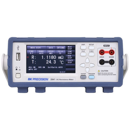 Ohmmetro digitale - 2841 - B&K Precision - da banco / 4 cavi / con correzione automatica della temperatura
