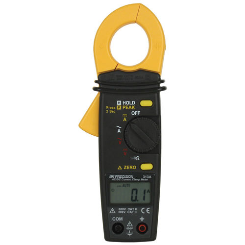 Multimetro a pinza digitale - 313A - B&K Precision - portatile / 600 V / 600 A