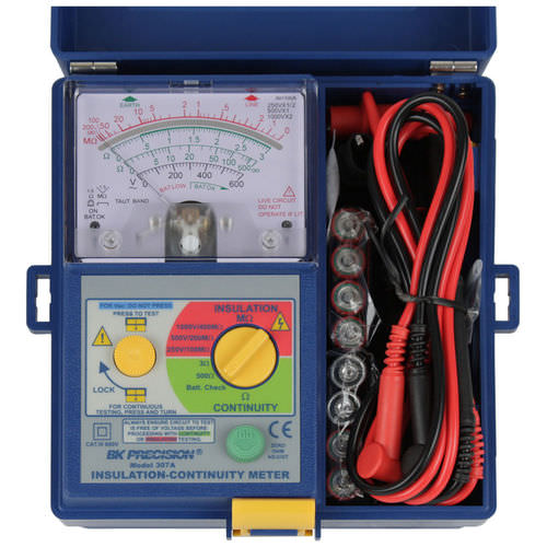 Tester di isolamento per impulsi di tensione - 307A  - B&K Precision - della resistenza di isolamento / di corrente di fuga / di cablaggio