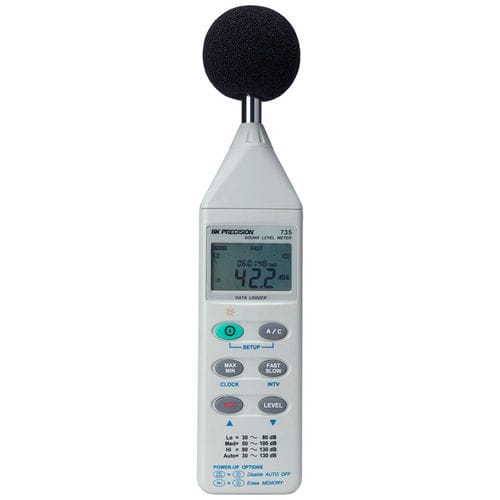 Fonometro analizzatori - 735  - B&K Precision - classe 2 / con acquisizione di dati / digitale