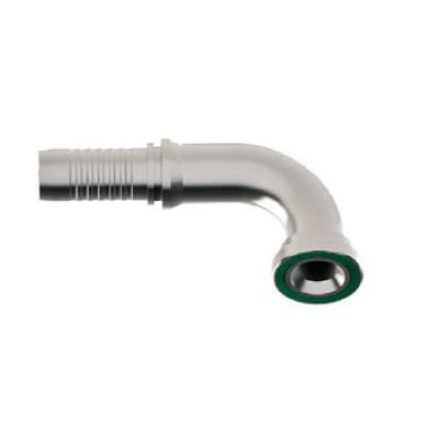 Raccordo idraulico - TUR 172 - TURALI HOLDING - scanalato / gomito a 90° / in acciaio inossidabile