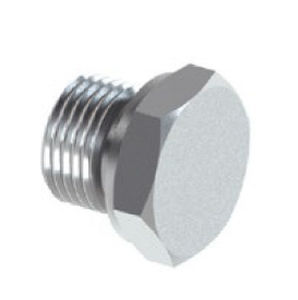 Tappo rotondo - TUR 600 - TURALI HOLDING - a testa esagonale / filettato / maschio