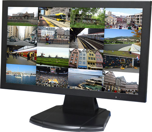 Monitor di alimentazione Ethernet - CH-L156-2HDVSE-IP16-PoE - HSINTEK Electronics Co., Ltd - LCD / di videosorveglianza / 15,6"