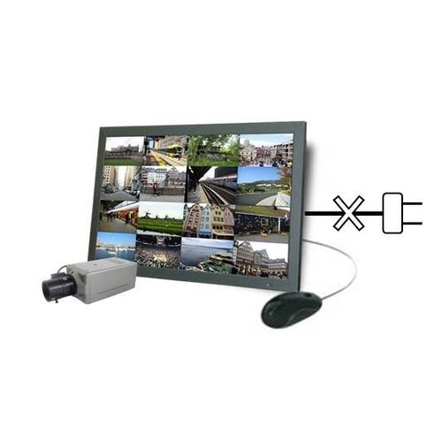 Monitor di alimentazione Ethernet - CH-L215-1HDVSB-IP16-PoE - HSINTEK Electronics Co., Ltd - LCD / di videosorveglianza / 21,5"