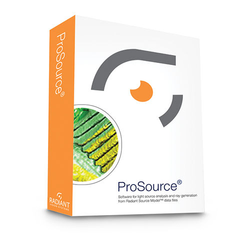 Software per analisi di sorgente luminosa - ProSource® - Radiant Vision Systems - di misura / di analisi delle immagini / di qualità
