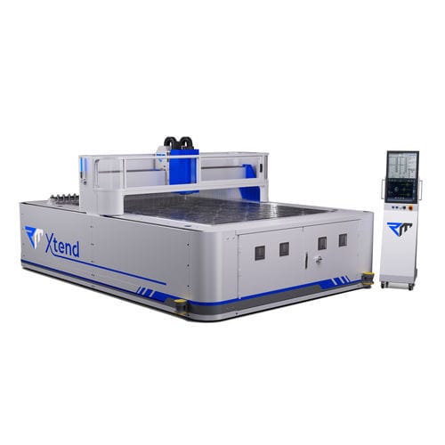 Fresatrice CNC per pezzi di grandi dimensioni - XTEND - Ronchini Massimo Srl - 3 assi / verticale / per metalli non ferrosi