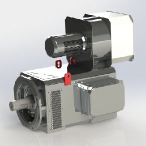 Motore sincrono - SY16 TETRAVEC 315 - COMER S.r.l. - AC / 400 V / IP23