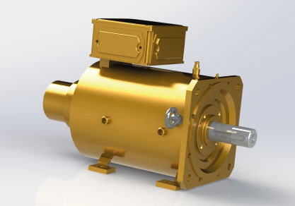 Motore sincrono - SY4 FLUID 132 - COMER S.r.l. - AC / 400 V / IP23