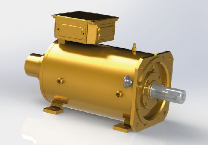 Motore sincrono - SY4 FLUID 160 - COMER S.r.l. - AC / 400 V / IP23