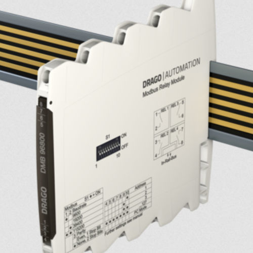 Modulo I/O analogico - DMB 96400 B - DRAGO Automation GmbH - Modbus RTU / 4 canali / a 2 uscite analogiche