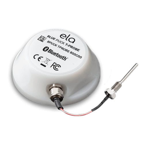 Sensore di temperatura Bluetooth - BLUE PUCK T-PROBE - ELA Innovation S.A - Pt1000 / ad inserimento / a tenuta stagna