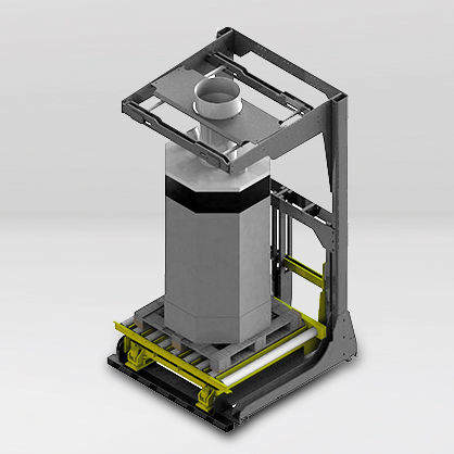 Sistema di riempimento per granuli - Octabin - GREIF-VELOX Maschinenfabrik GmbH - per granulati / per l'industria chimica