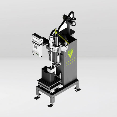 Sistema di riempimento per bidone - S-DOS-K - GREIF-VELOX Maschinenfabrik GmbH - semiautomatico / per liquidi a bassa viscosità / per l'industria chimica
