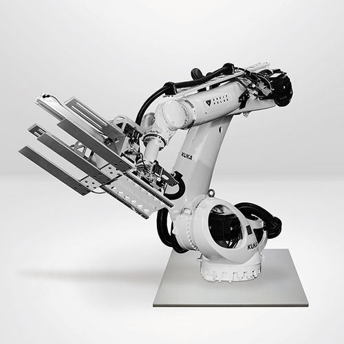 Pallettizzatore e depallettizzatore robotizzato - VELOPACK - GREIF-VELOX Maschinenfabrik GmbH - per prodotti edili / per prodotti fitosanitari / per l’industria petrolchimica