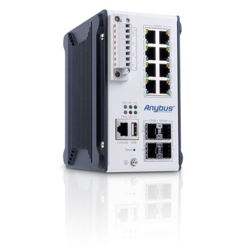 Switch Ethernet gestibile - AWB5011-B - HMS Industrial Networks GmbH - 8 porte / Ethernet gigabit / di livello 3