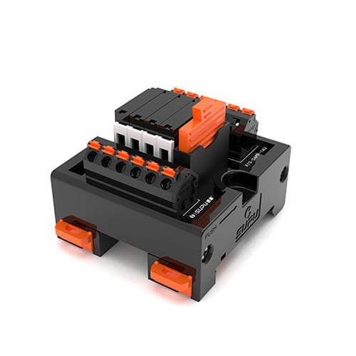Modulo relè DC - X1S-04PP-1AU - Ningbo SUPU Electronics Co., Ltd. - AC / di commutazione / su guida DIN