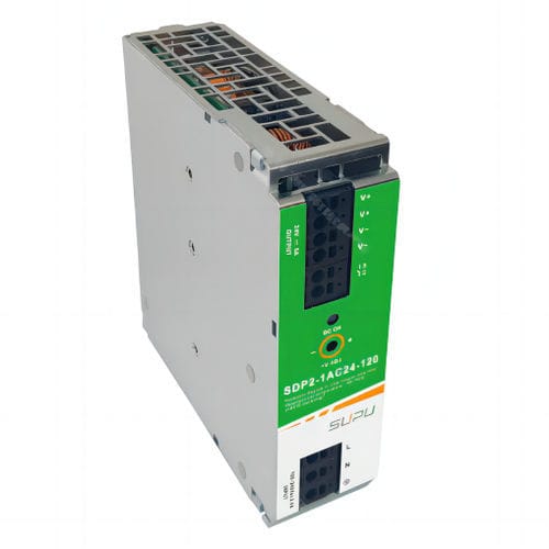 Alimentatore elettrico su guida DIN - SDP2-1AC24-120 - Ningbo SUPU Electronics Co., Ltd. - DC / monofase / IP20