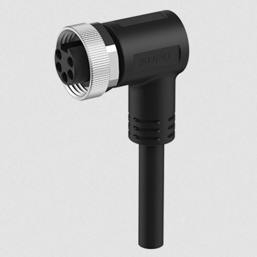 Connettore di dati - M7-8U05C-FMSRA-UC001BH - Ningbo SUPU Electronics Co., Ltd. - circolare / femmina / a vite