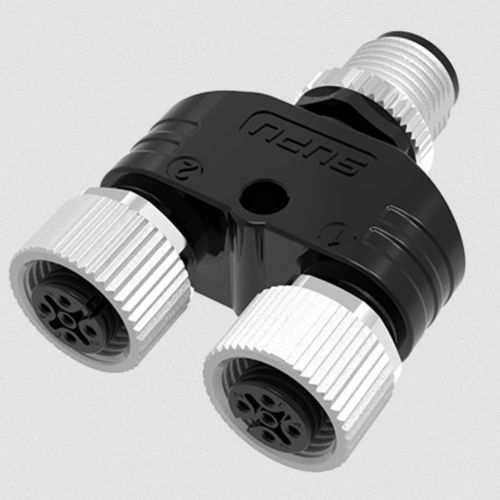 Ripartitore di segnali - M12A5M-YU-12A5F-12A5F - Ningbo SUPU Electronics Co., Ltd. - IP67